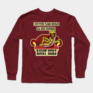 Flame Broiled All Beef Goodness Long Sleeve T-Shirt